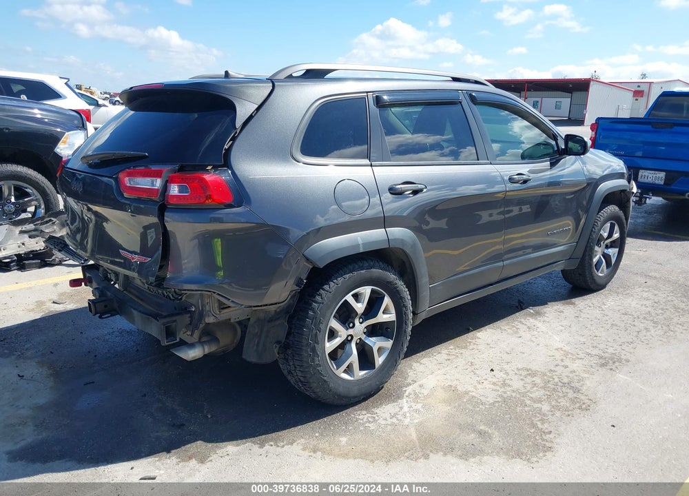 2016 CHEROKEE JEEP  TRAILHAWK VIN: 1C4PJMBS3GW175514