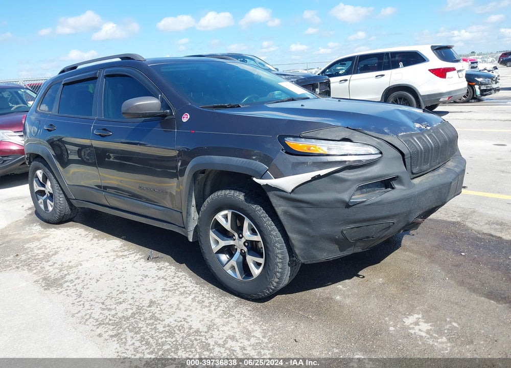 2016 CHEROKEE JEEP  TRAILHAWK VIN: 1C4PJMBS3GW175514