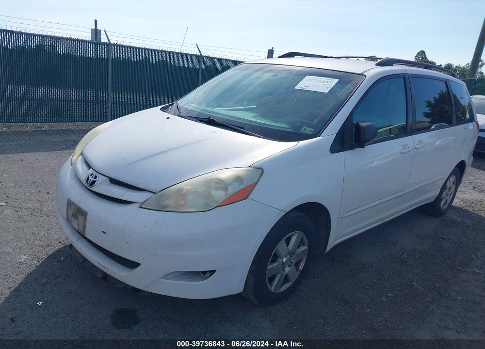 2008 TOYOTA SIENNA VIN: 5TDZK23C98S216991