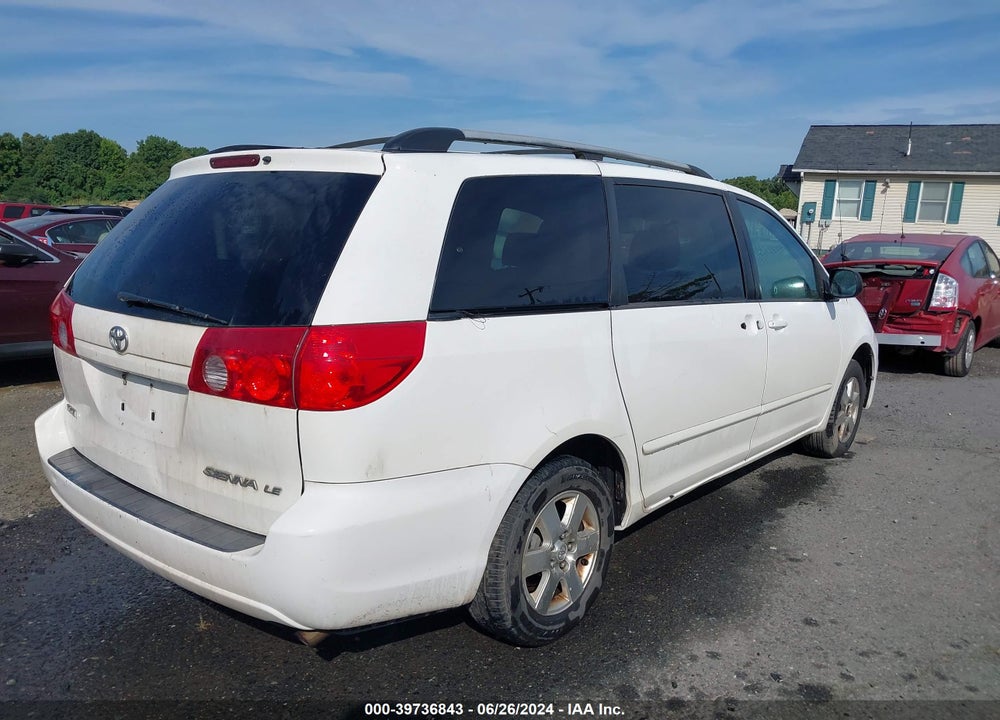 2008 TOYOTA SIENNA VIN: 5TDZK23C98S216991