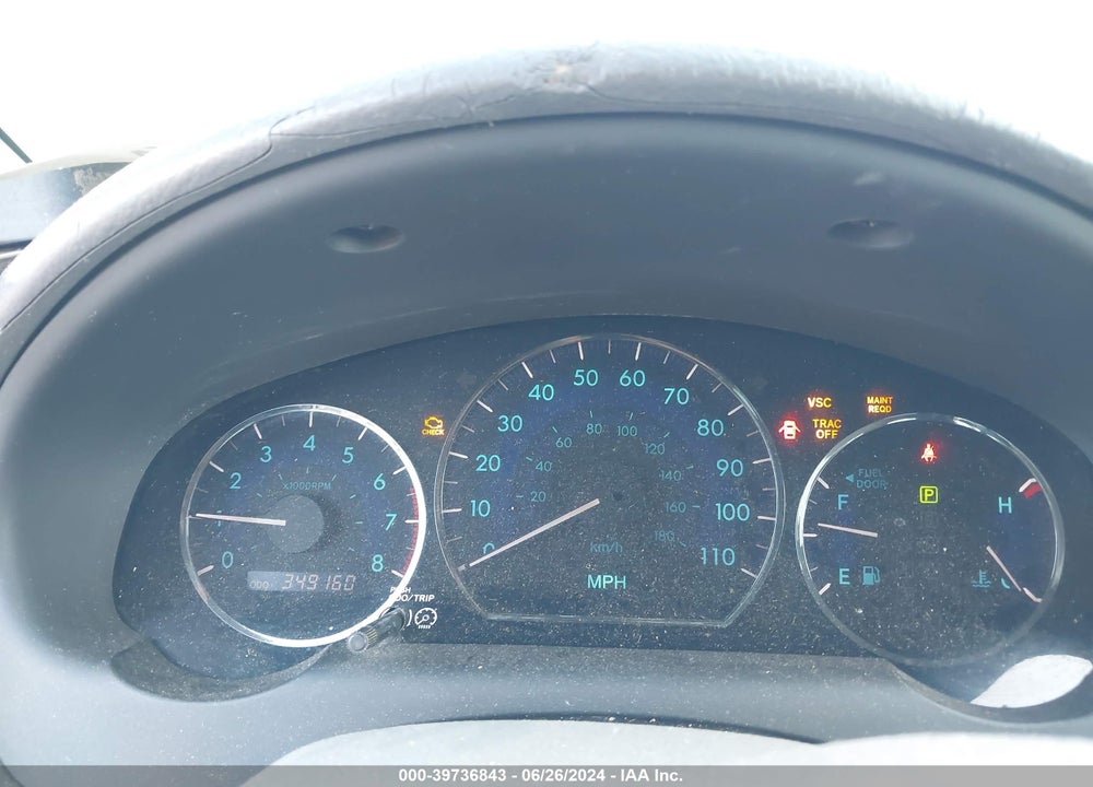 2008 TOYOTA SIENNA VIN: 5TDZK23C98S216991