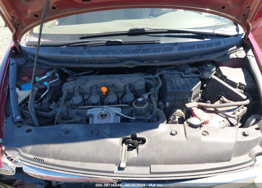 2008 HONDA CIVIC LX VIN: 2HGFA16598H535272