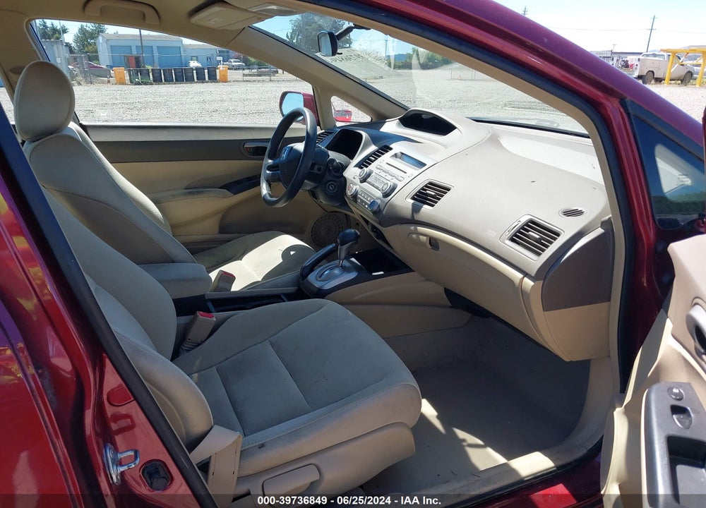 2008 HONDA CIVIC LX VIN: 2HGFA16598H535272