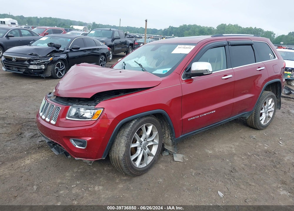 2014 JEEP GRAND CHEROKEE LIMITED VIN: 1C4RJFBG0EC101658
