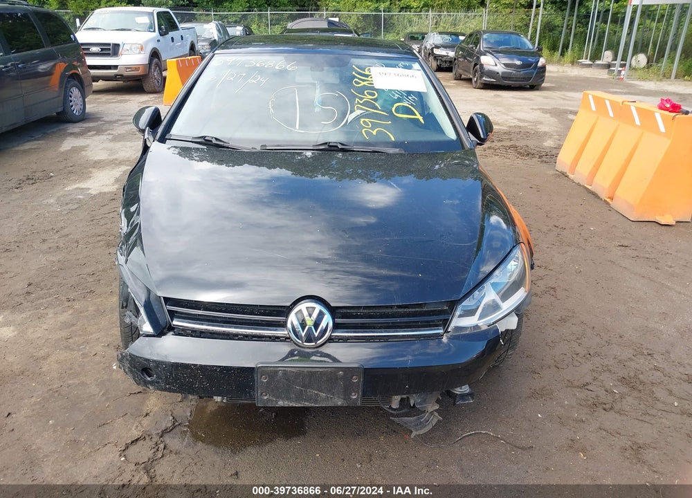 2017 VOLKSWAGEN GOLF TSI WOLFSBURG EDITION 4-DOOR VIN: 3VW217AU1HM006265