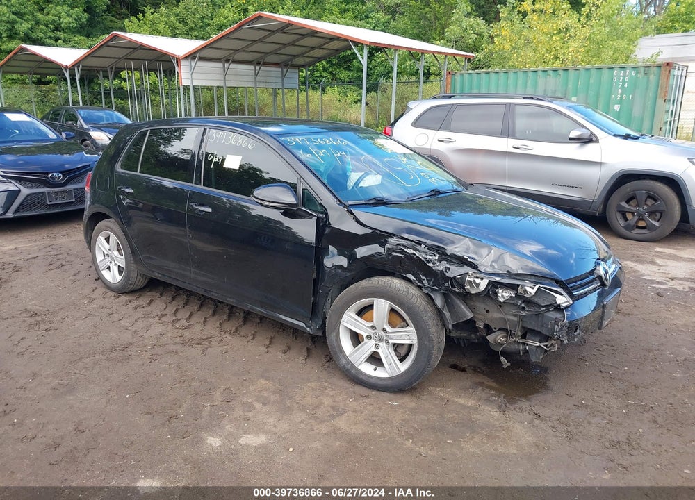 2017 VOLKSWAGEN GOLF TSI WOLFSBURG EDITION 4-DOOR VIN: 3VW217AU1HM006265