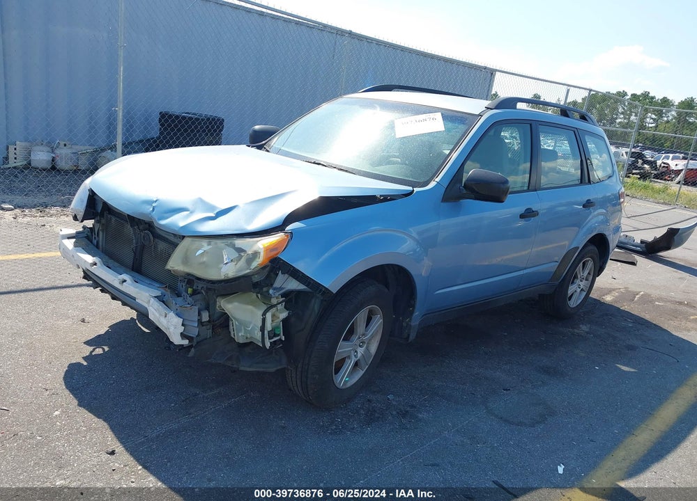 2012 SUBARU FORESTER 2.5X VIN: JF2SHABC6CH408072