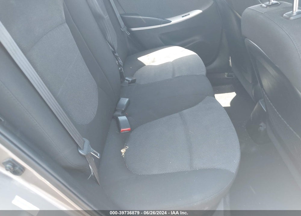 2014 HYUNDAI ACCENT GS VIN: KMHCT5AEXEU186010
