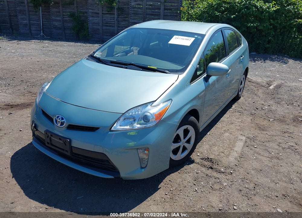 2014 TOYOTA PRIUS THREE VIN: JTDKN3DU3E1845192