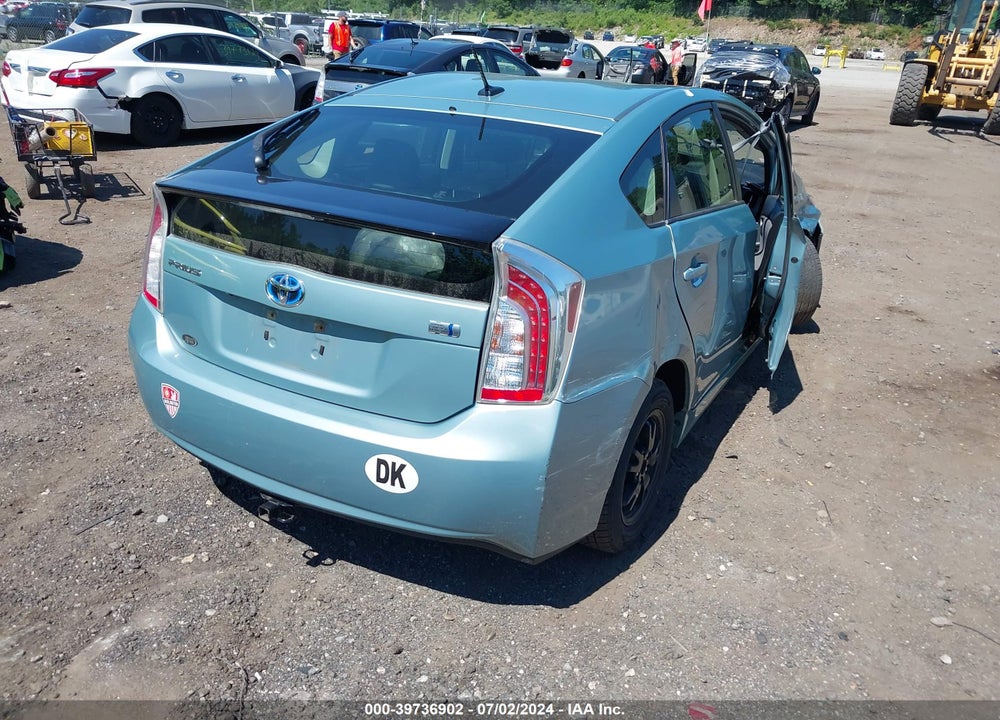2014 TOYOTA PRIUS THREE VIN: JTDKN3DU3E1845192