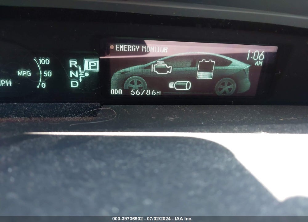 2014 TOYOTA PRIUS THREE VIN: JTDKN3DU3E1845192