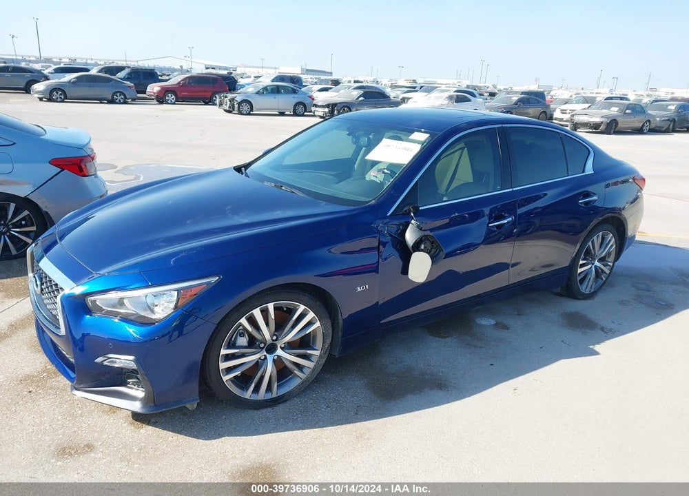 2019 INFINITI Q50 3.0T SPORT VIN: JN1EV7AP7KM542836