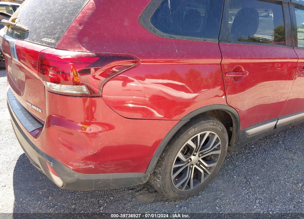 2017 MITSUBISHI OUTLANDER ES VIN: JA4AZ2A36HZ000620