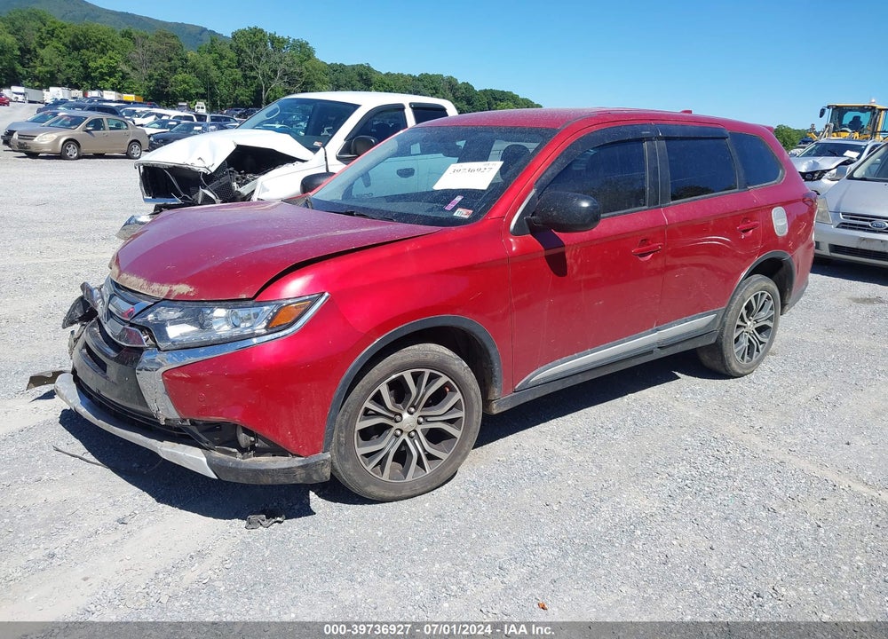 2017 MITSUBISHI OUTLANDER ES VIN: JA4AZ2A36HZ000620
