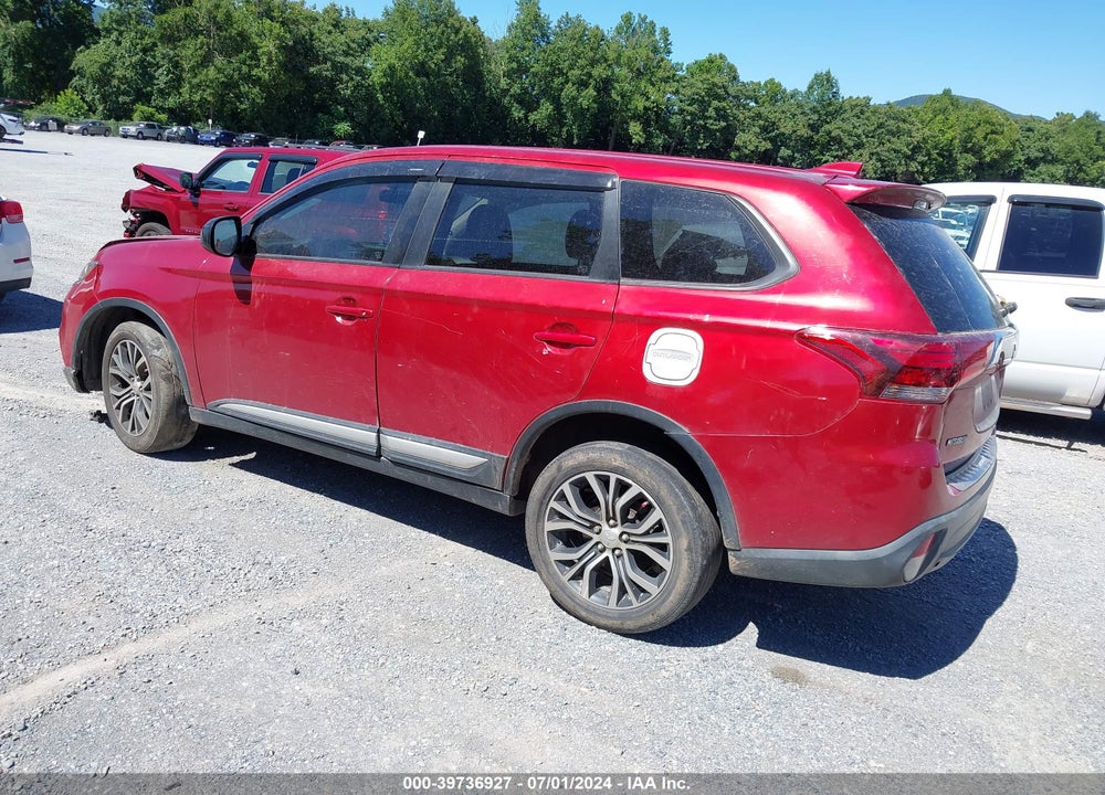 2017 MITSUBISHI OUTLANDER ES VIN: JA4AZ2A36HZ000620