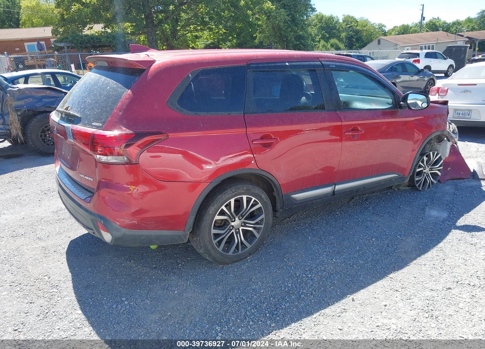 2017 MITSUBISHI OUTLANDER ES VIN: JA4AZ2A36HZ000620