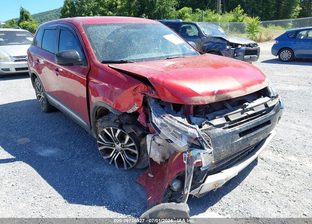 2017 MITSUBISHI OUTLANDER ES VIN: JA4AZ2A36HZ000620