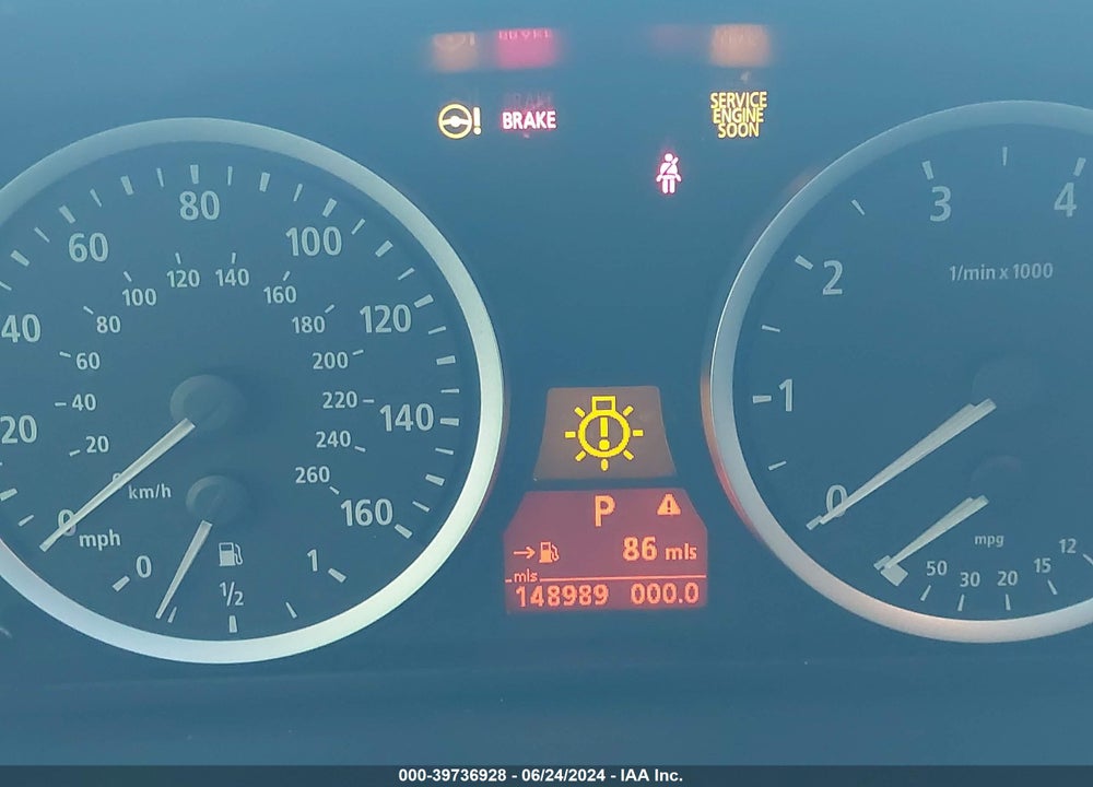 2004 BMW 545I VIN: WBANB33594B107452