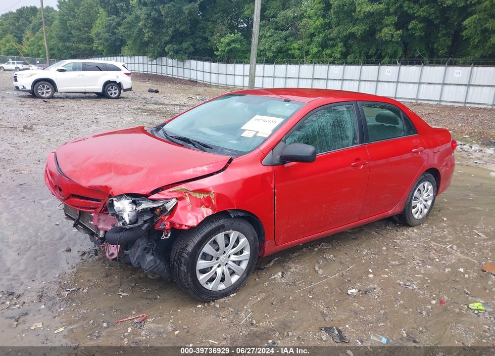 2012 TOYOTA COROLLA LE VIN: 5YFBU4EE2CP046710