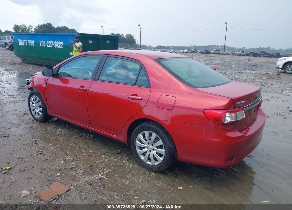 2012 TOYOTA COROLLA LE VIN: 5YFBU4EE2CP046710