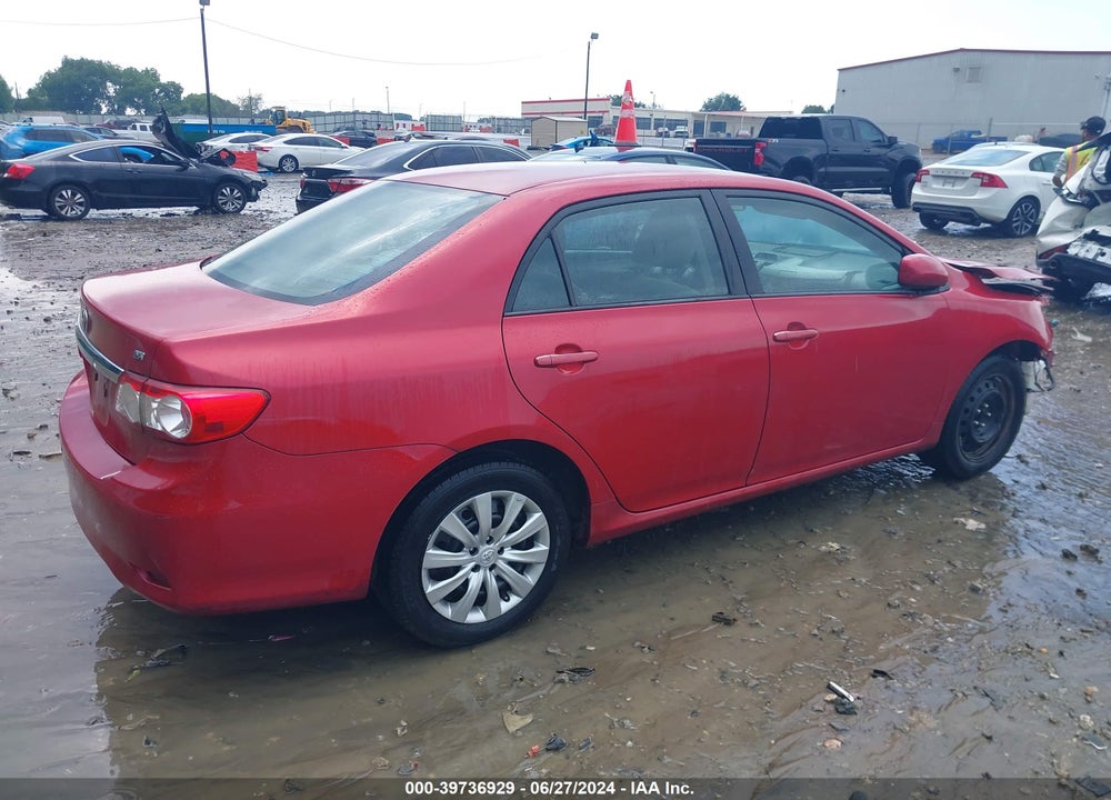 2012 TOYOTA COROLLA LE VIN: 5YFBU4EE2CP046710