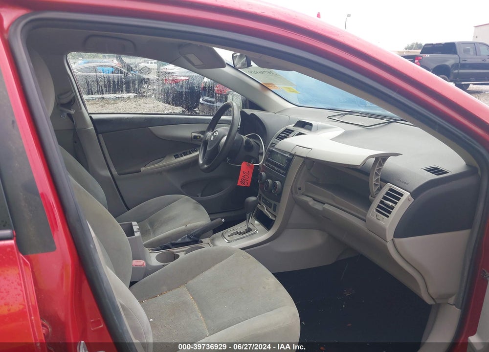 2012 TOYOTA COROLLA LE VIN: 5YFBU4EE2CP046710