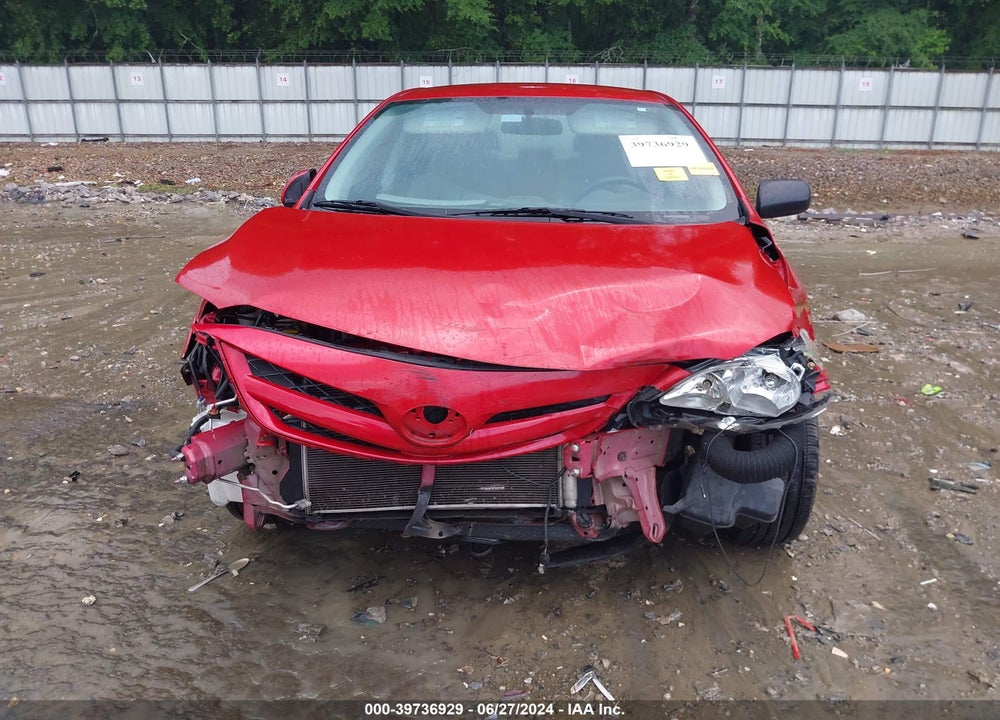 2012 TOYOTA COROLLA LE VIN: 5YFBU4EE2CP046710