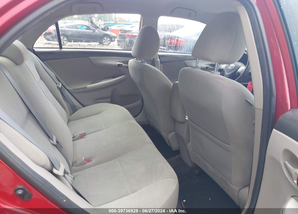 2012 TOYOTA COROLLA LE VIN: 5YFBU4EE2CP046710
