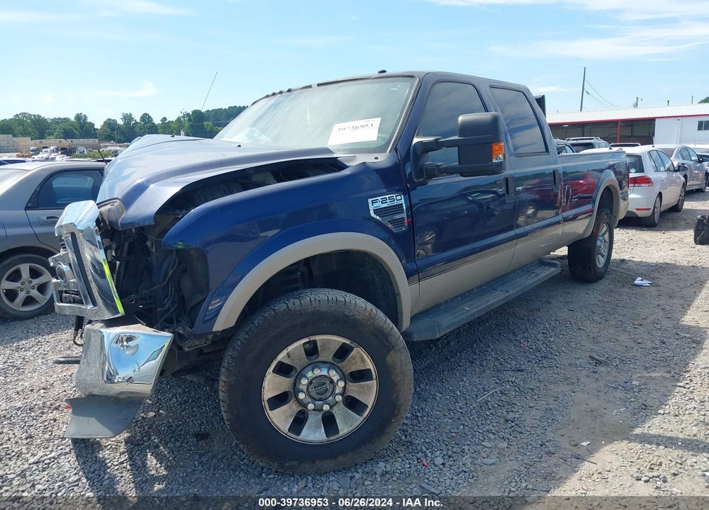 2008 FORD F-250 FX4/KING RANCH/LARIAT/XL/XLT VIN: 1FTSW21518ED62933