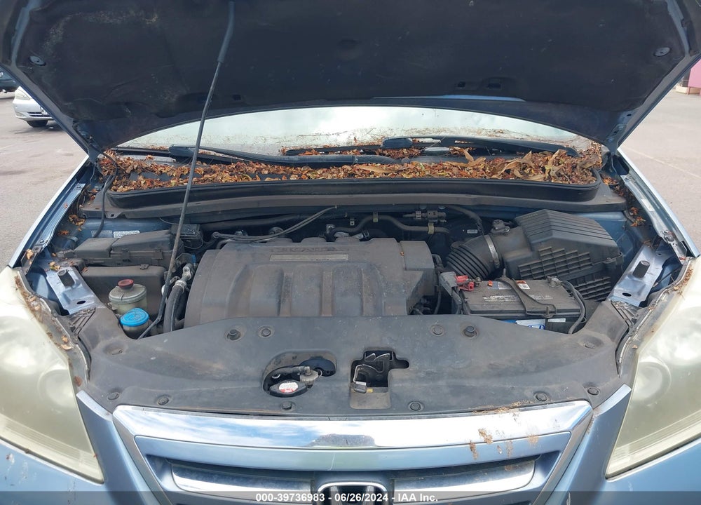 2007 HONDA ODYSSEY EX-L VIN: 5FNRL38647B021924