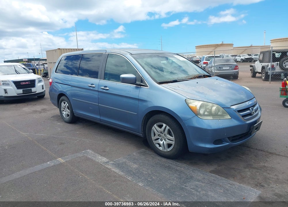 2007 HONDA ODYSSEY EX-L VIN: 5FNRL38647B021924
