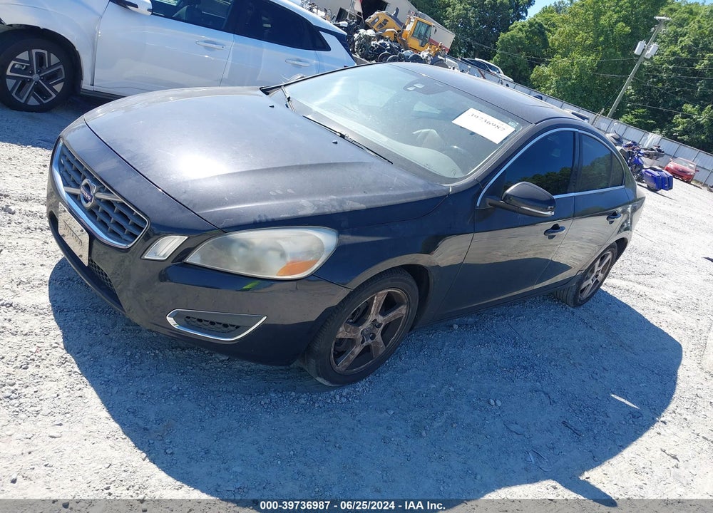 2012 VOLVO S60 T5 VIN: YV1622FS3C2122301
