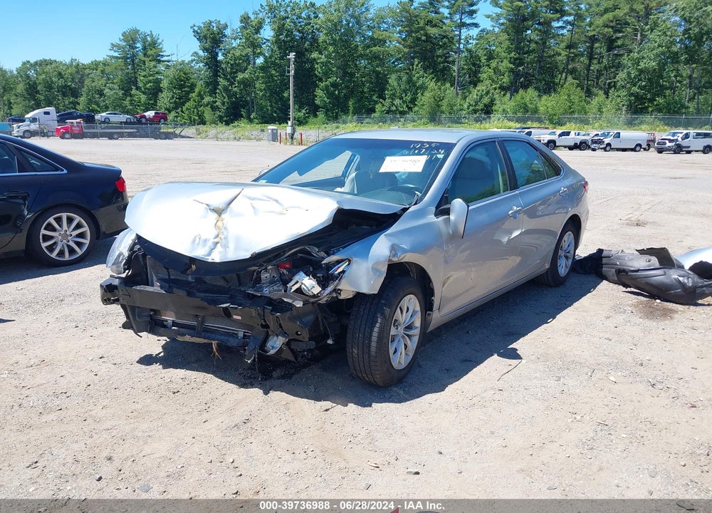 2016 TOYOTA CAMRY LE VIN: 4T4BF1FK8GR566711