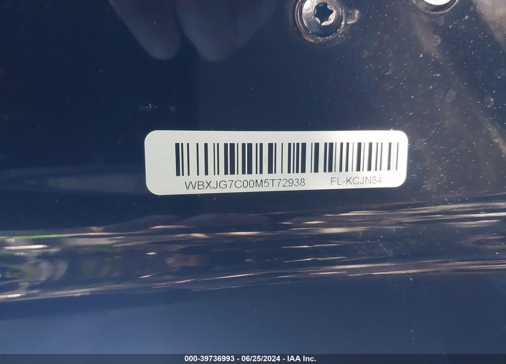 2021 BMW X1 SDRIVE28I VIN: WBXJG7C00M5T72938