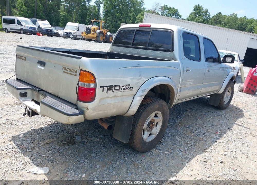 2002 TOYOTA TACOMA PRERUNNER V6 VIN: 5TEGN92N22Z079476