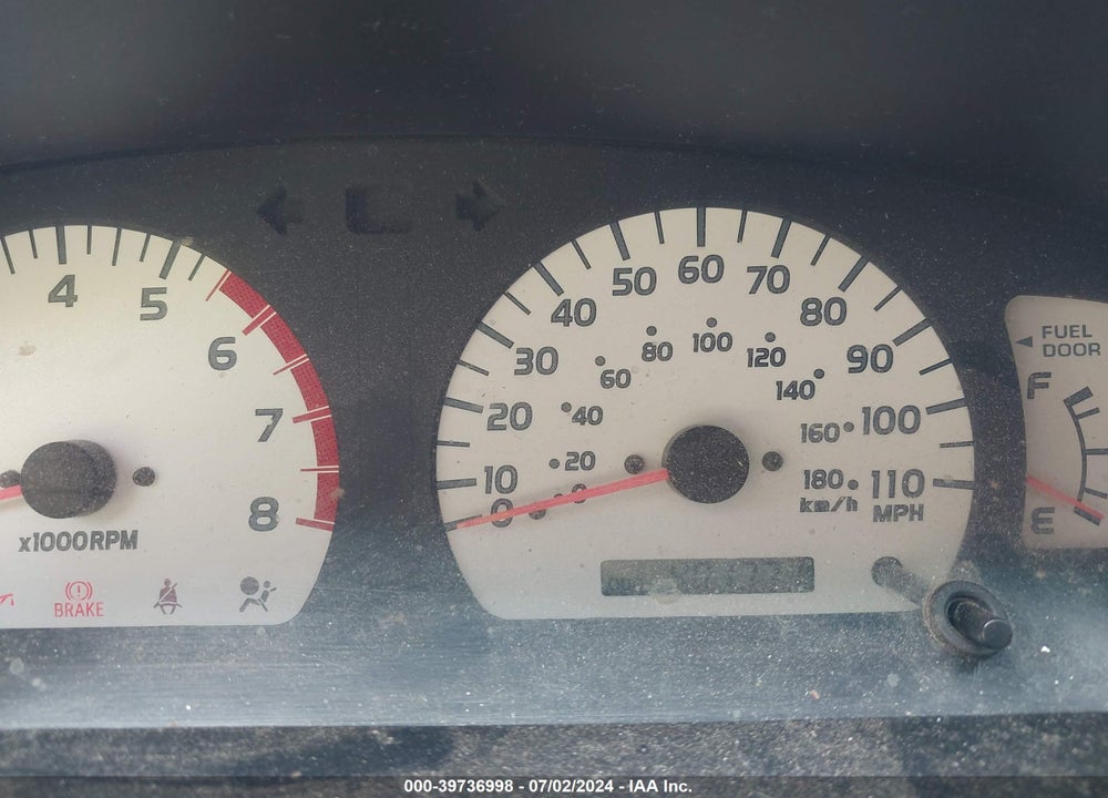 2002 TOYOTA TACOMA PRERUNNER V6 VIN: 5TEGN92N22Z079476