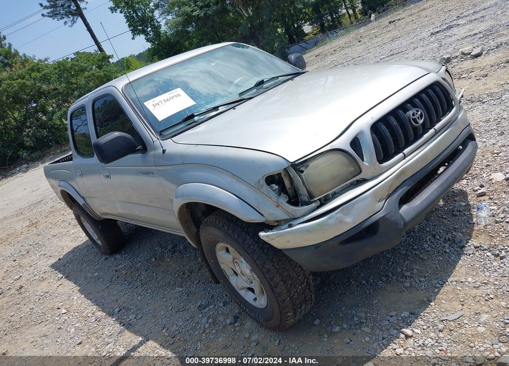 2002 TOYOTA TACOMA PRERUNNER V6 VIN: 5TEGN92N22Z079476