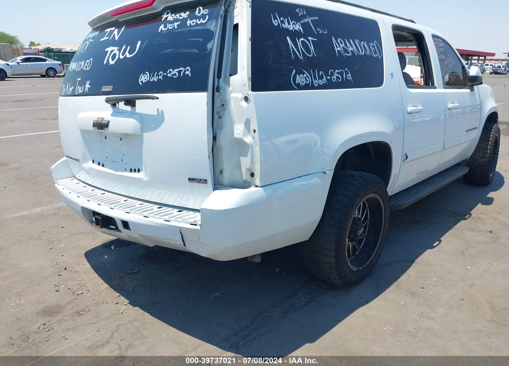2007 CHEVROLET SUBURBAN 1500 LT VIN: 3GNFK16317G240702