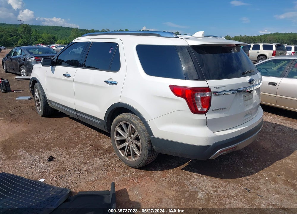 2017 FORD EXPLORER LIMITED VIN: 1FM5K7F86HGC92466
