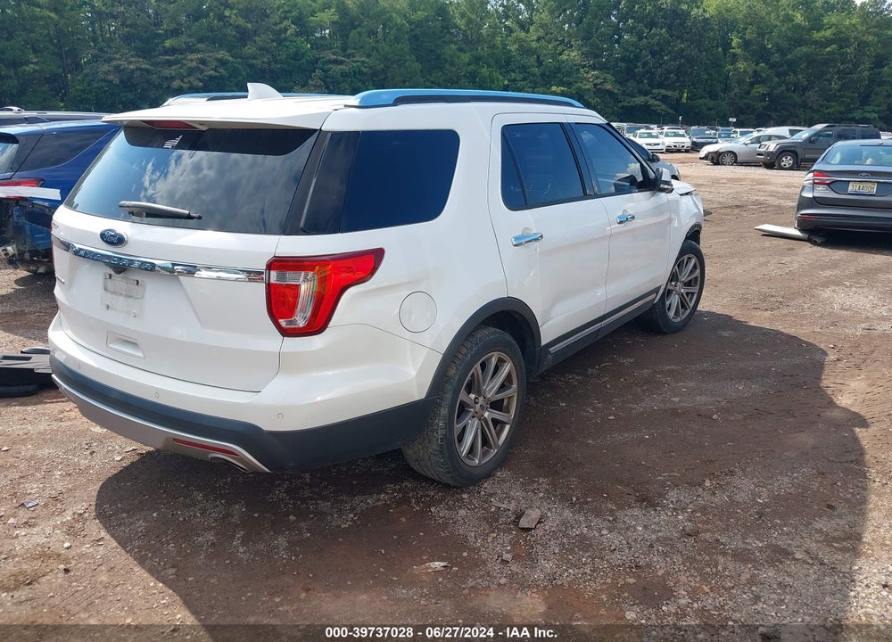 2017 FORD EXPLORER LIMITED VIN: 1FM5K7F86HGC92466
