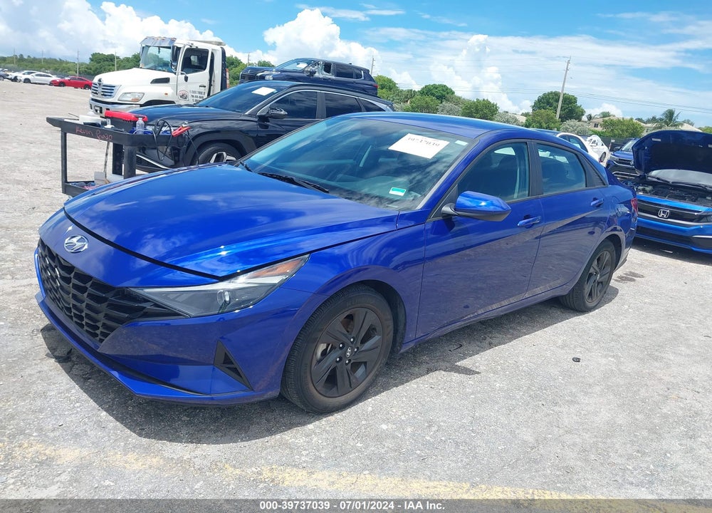 2022 HYUNDAI ELANTRA SEL VIN: KMHLM4AG2NU356532