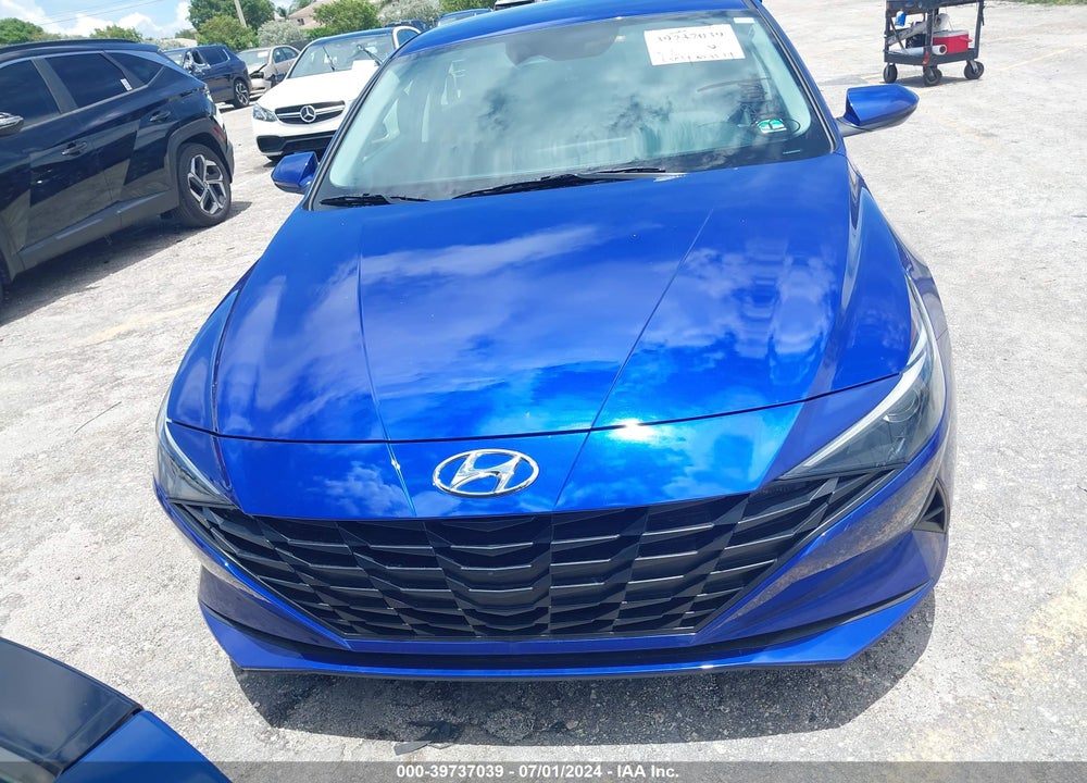 2022 HYUNDAI ELANTRA SEL VIN: KMHLM4AG2NU356532