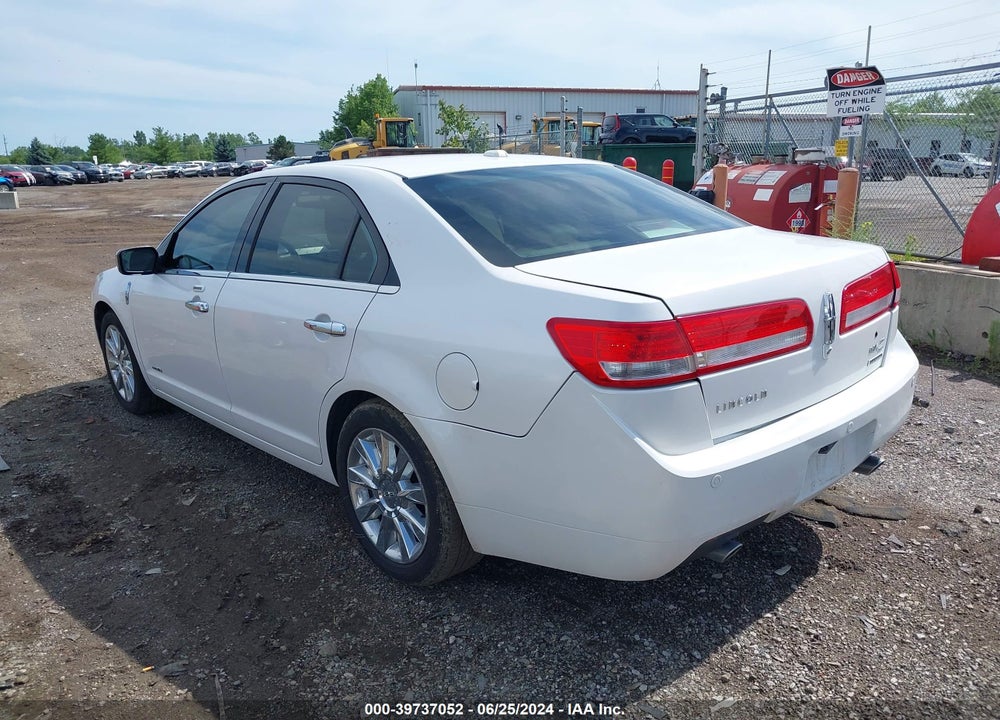 2011 LINCOLN MKZ HYBRID VIN: 3LNDL2L35BR774236
