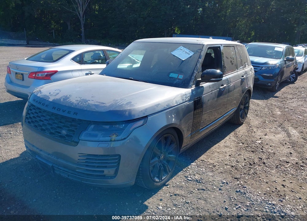 2018 LAND ROVER RANGE ROVER 5.0L V8 SUPERCHARGED VIN: SALGS2RE4JA398336
