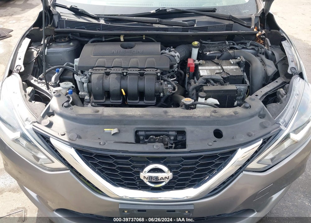 2017 NISSAN SENTRA SV VIN: 3N1AB7AP5HY378421