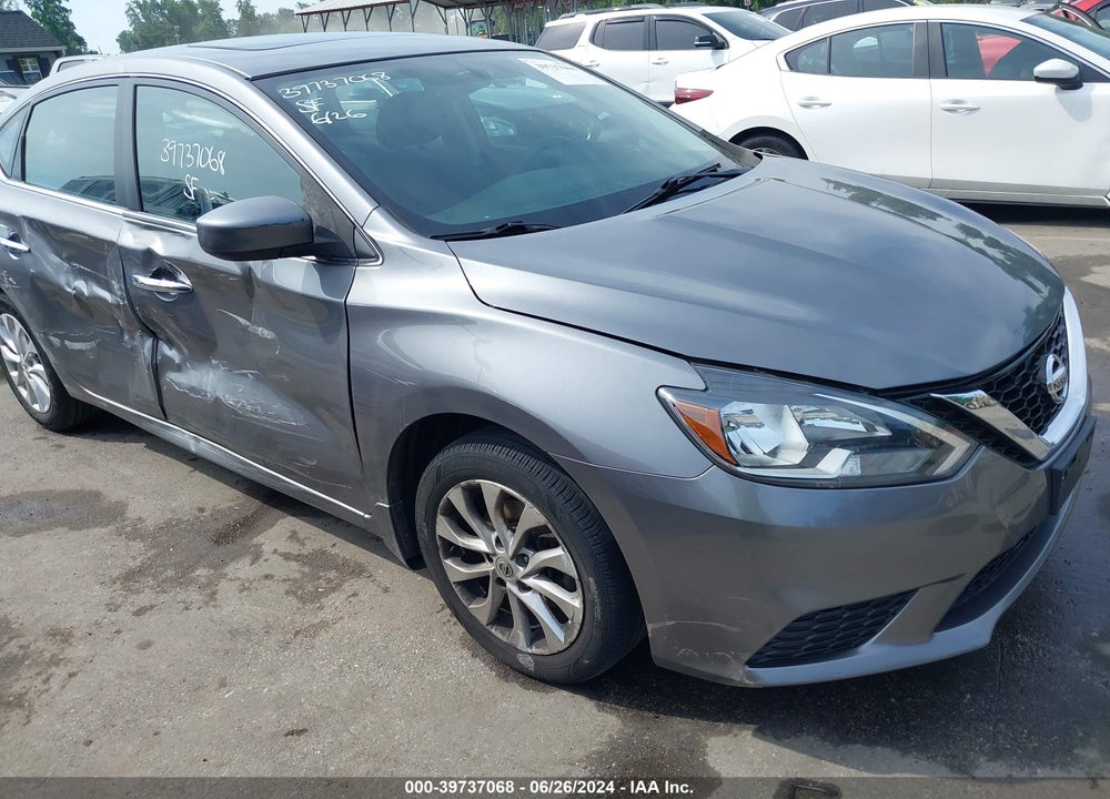 2017 NISSAN SENTRA SV VIN: 3N1AB7AP5HY378421