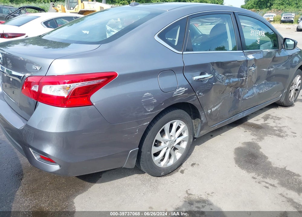 2017 NISSAN SENTRA SV VIN: 3N1AB7AP5HY378421