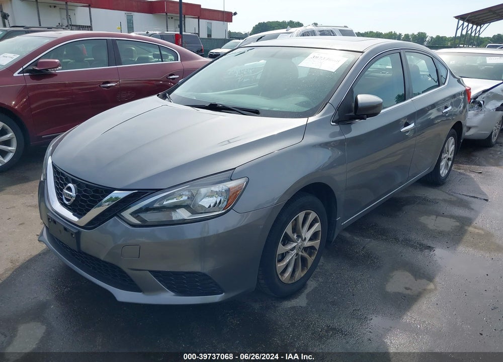 2017 NISSAN SENTRA SV VIN: 3N1AB7AP5HY378421