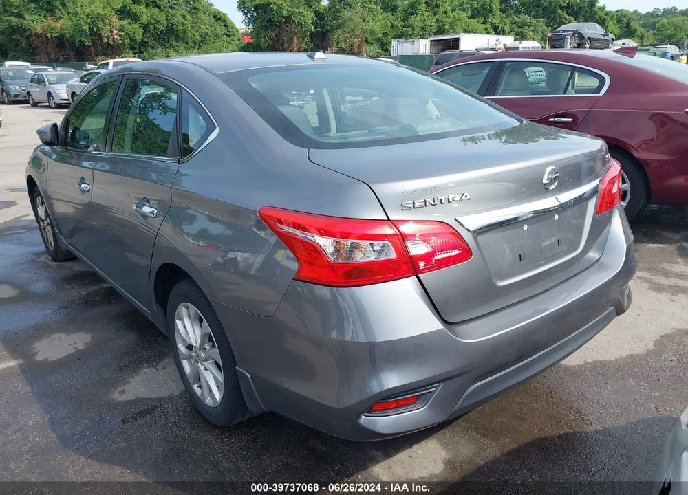 2017 NISSAN SENTRA SV VIN: 3N1AB7AP5HY378421