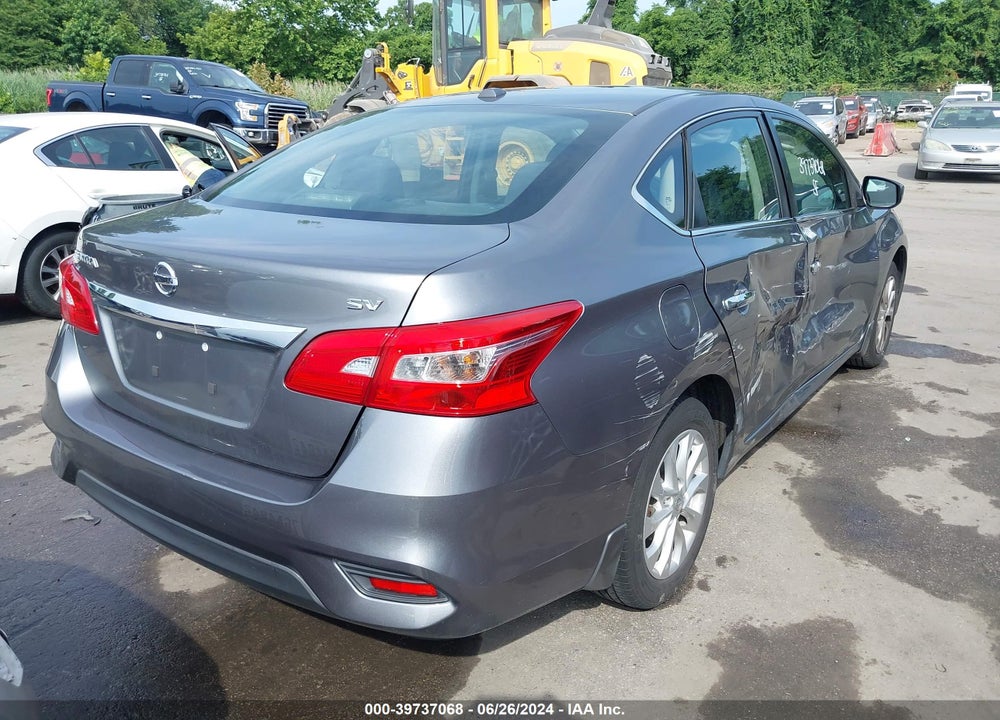 2017 NISSAN SENTRA SV VIN: 3N1AB7AP5HY378421